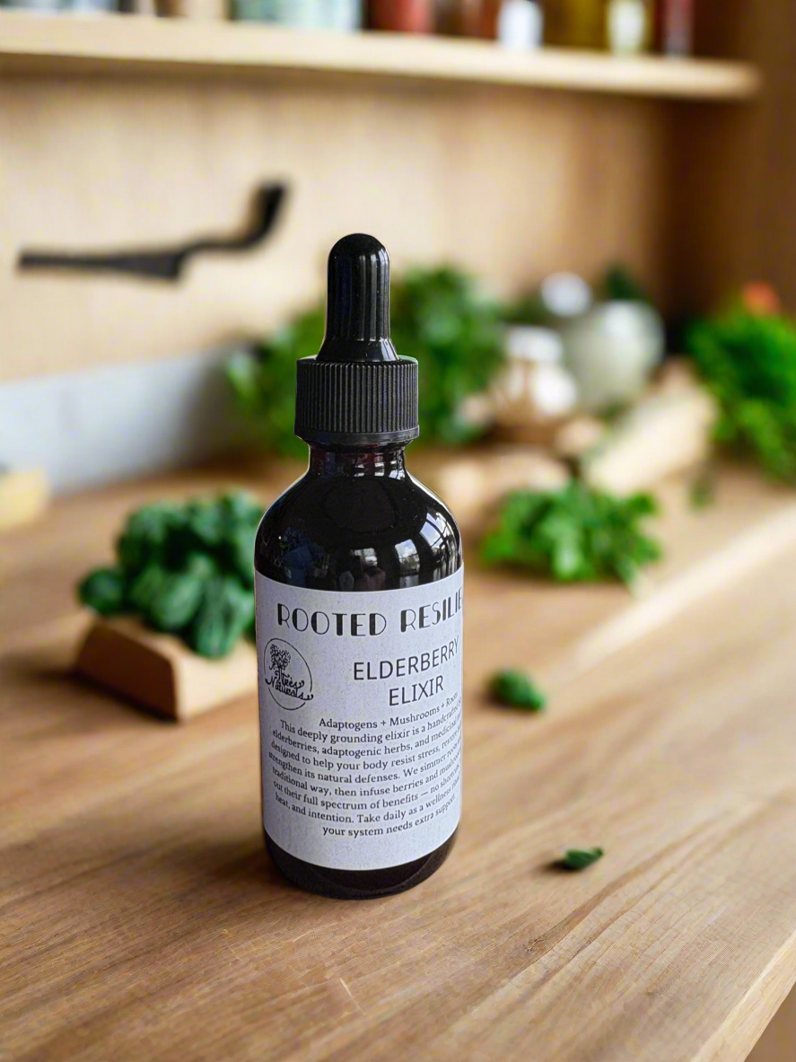 Rooted Resilience Elderberry Elixir 2oz