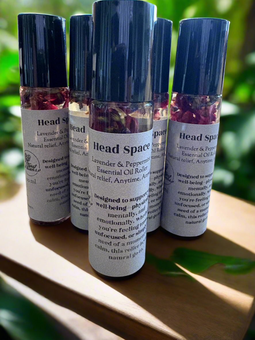 Essential Oil: roller bottle Head Space 10ml