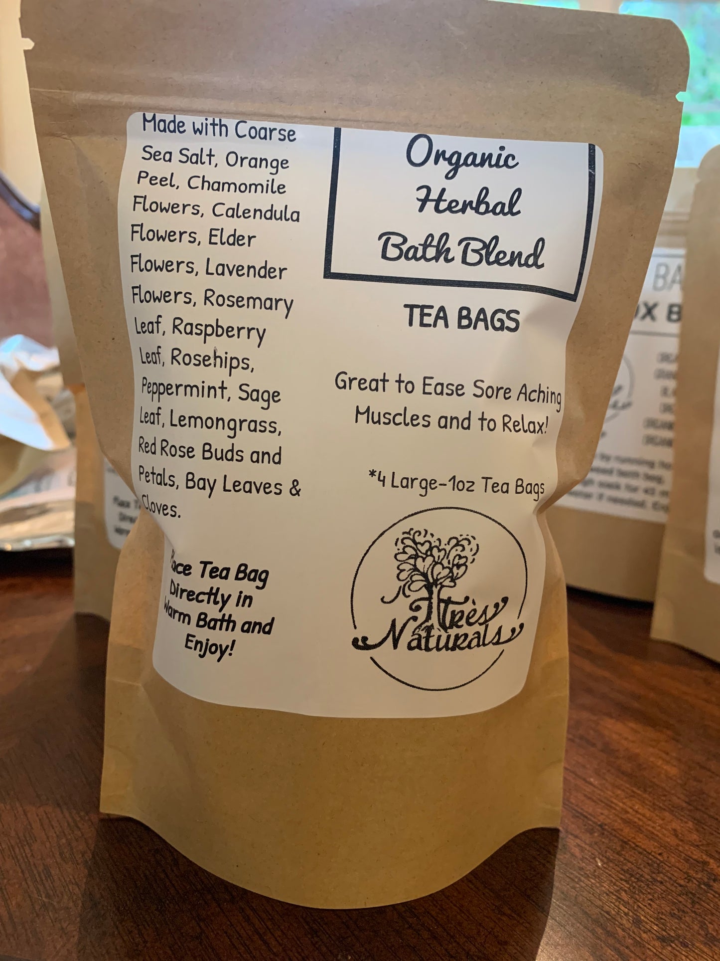 Tea Bath: Herbal Tea Bags
