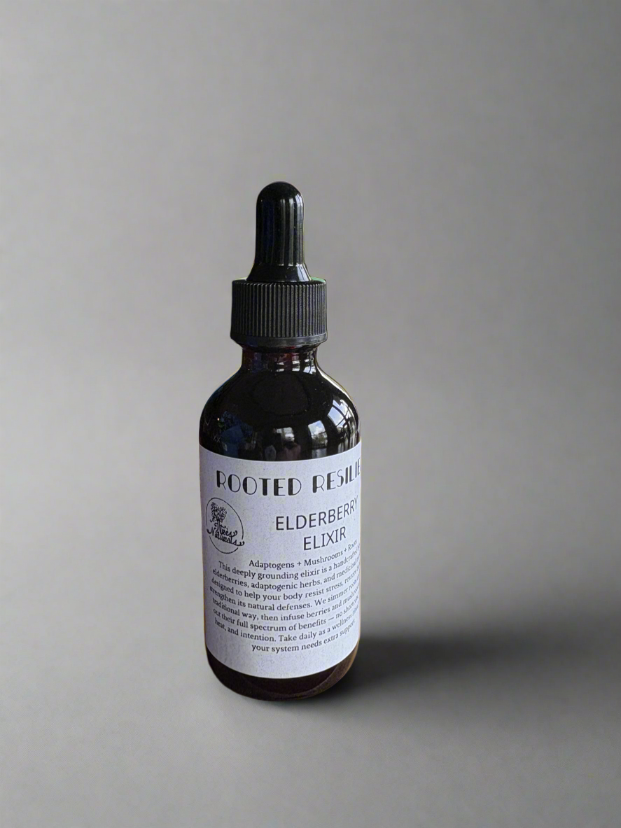 Rooted Resilience Elderberry Elixir 2oz