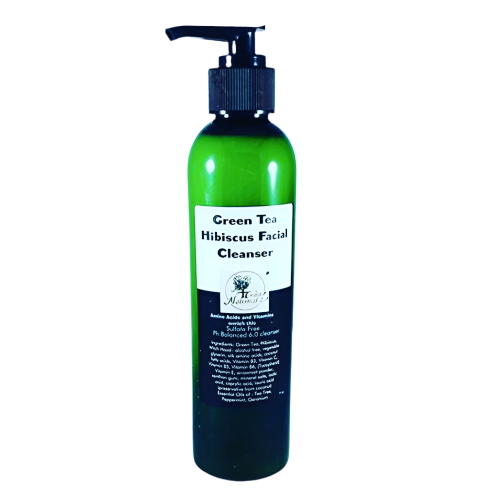 Face: Hibiscus Green Tea Facial Cleanser