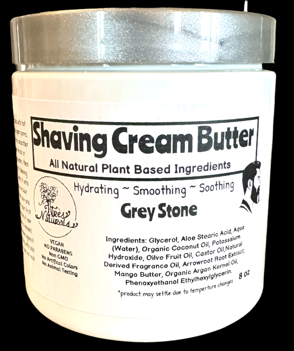 Shaving Cream Butter- Grey Stone