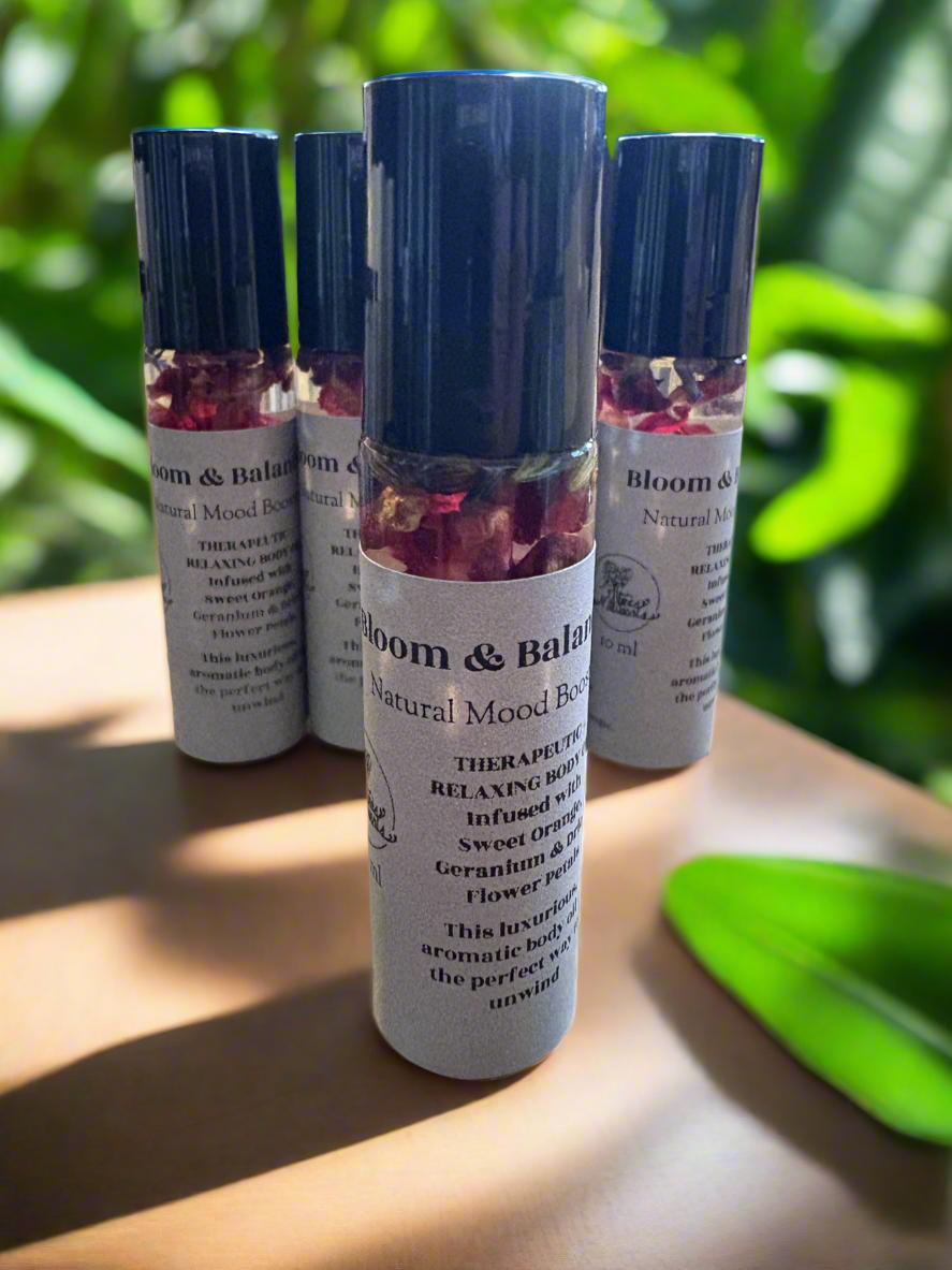 Bloom & Balance Essential Oil Roller Bottle 10ml
