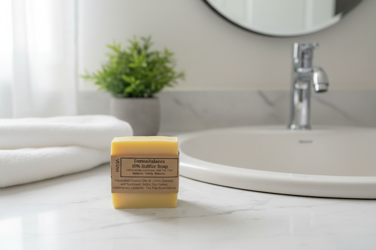 Soap/DermaBalance
10% Sulfur Soap