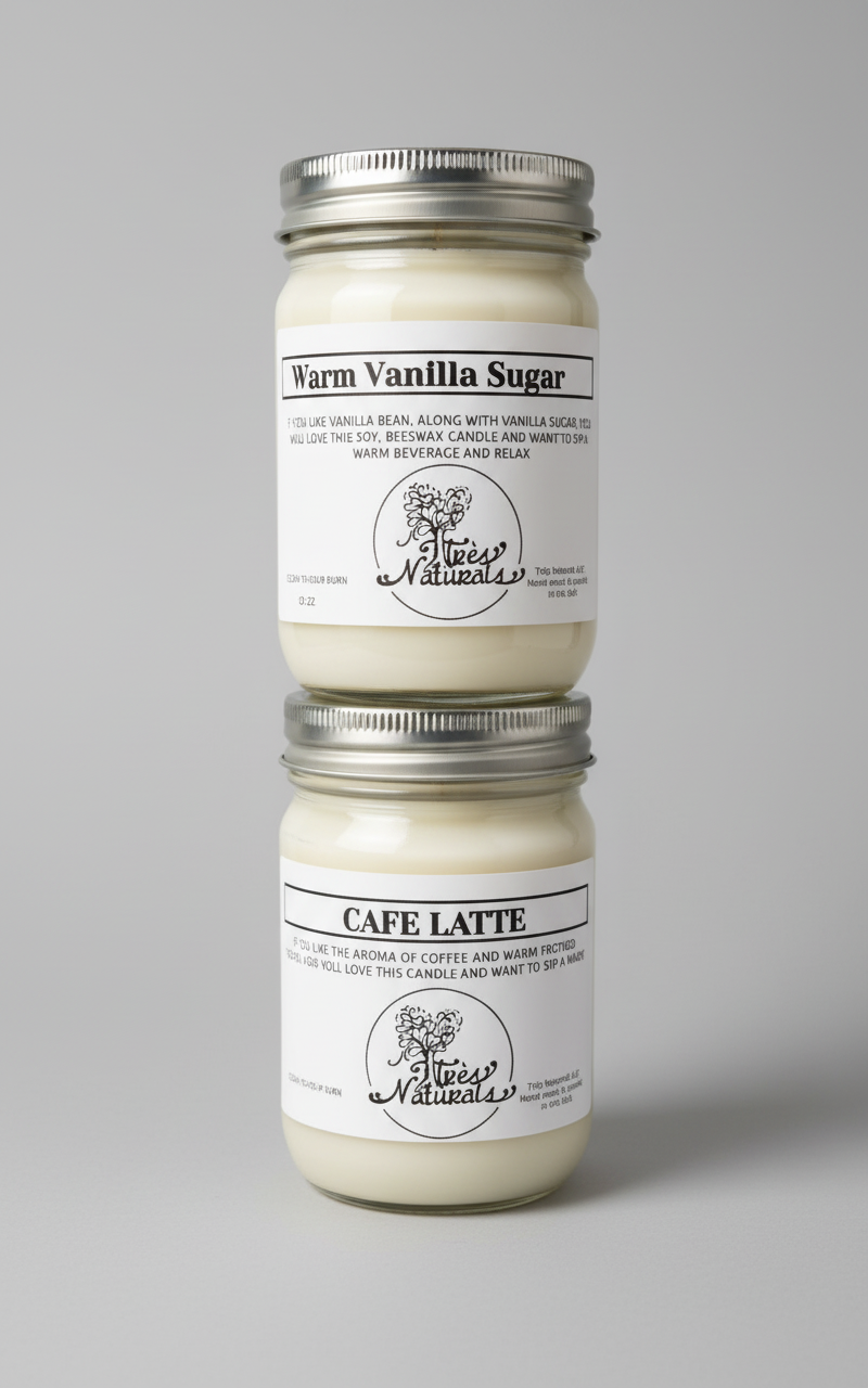 Candles: All Natural Soy Candles