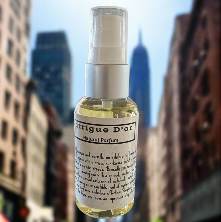 Perfume: Intrigue D’or Perfume 2oz