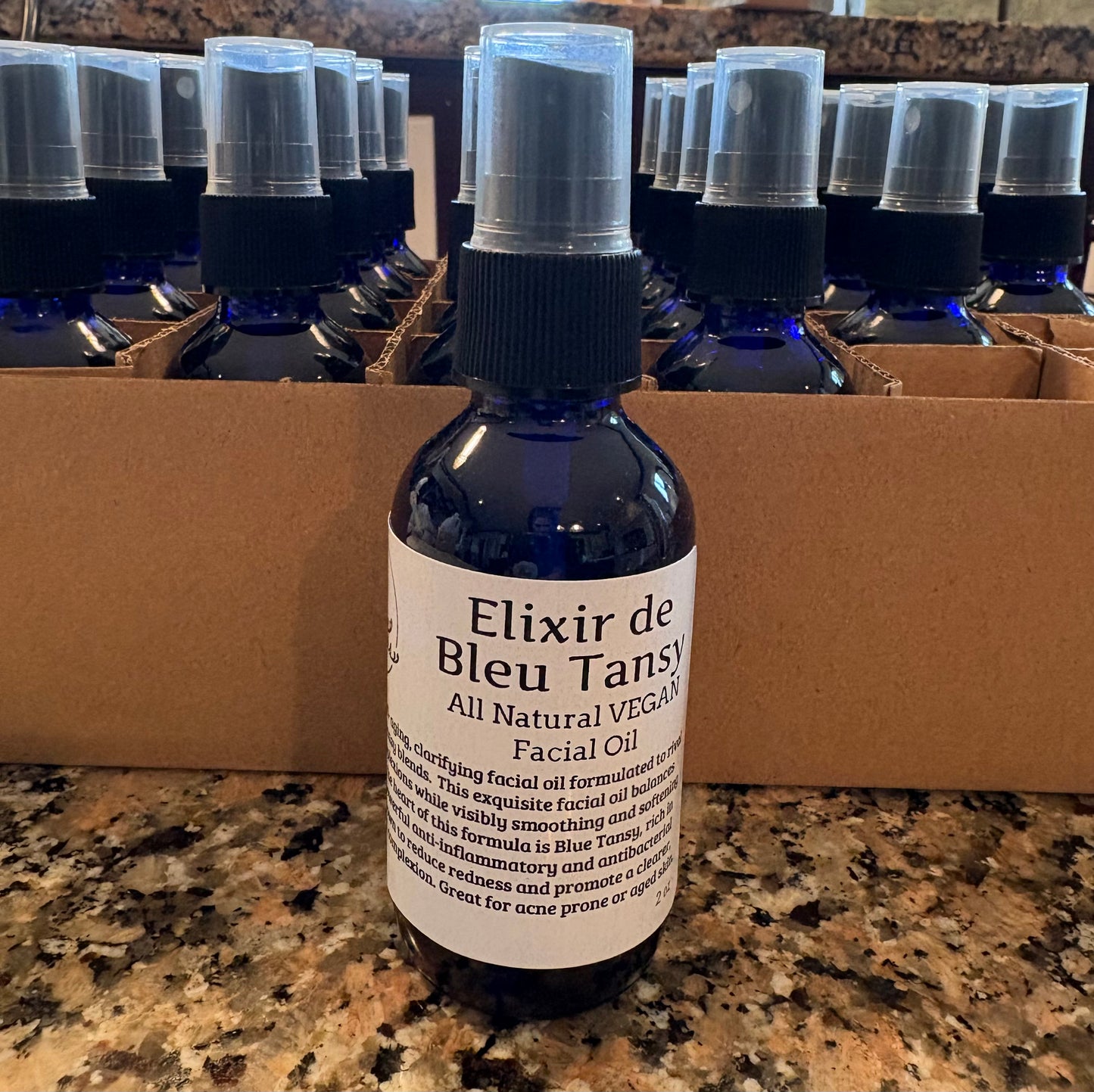Face: Elixir de Bleu Tansy Facial Oil