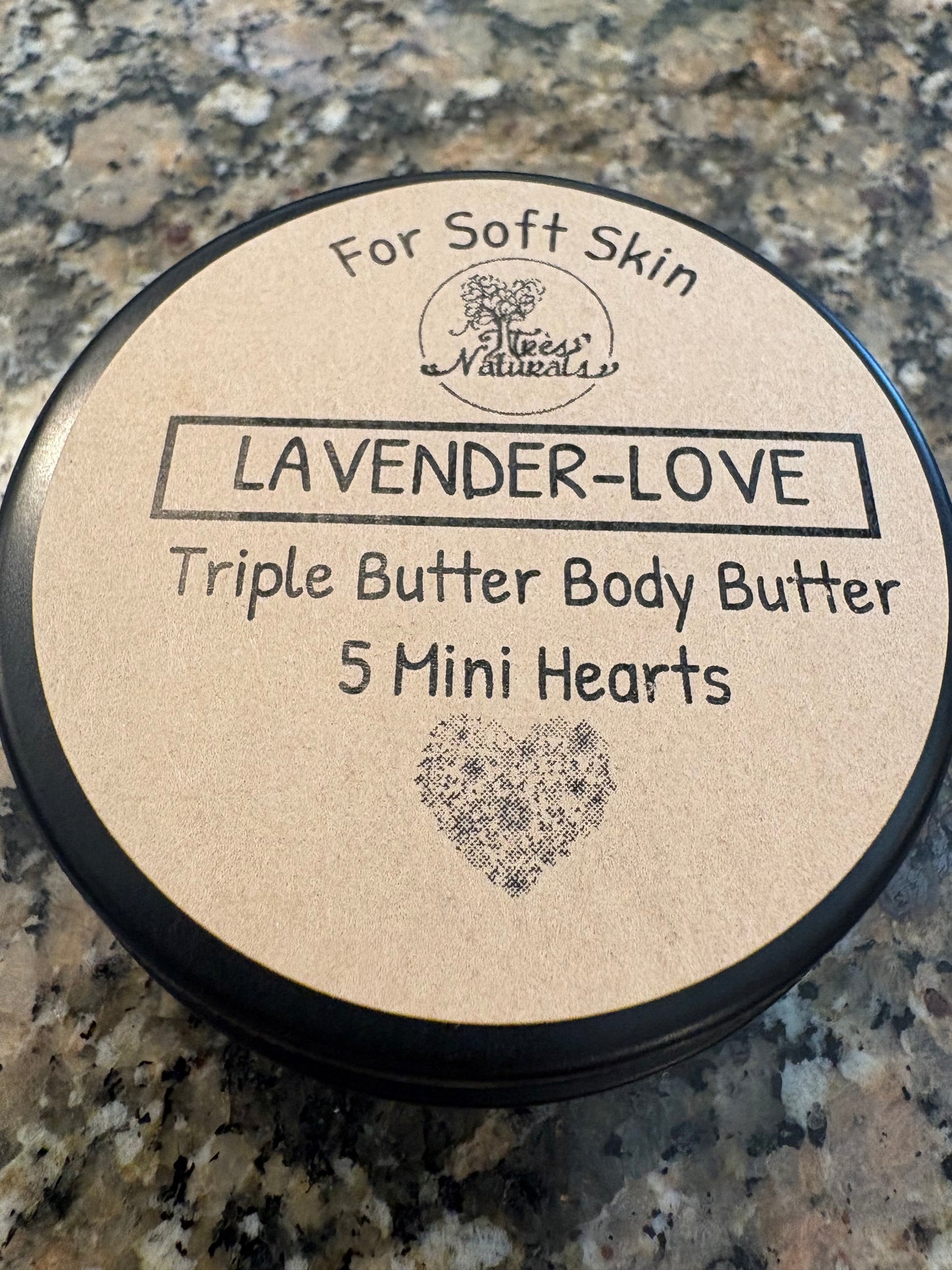 Our Triple Butter Body Butter mini hearts
Mini Heart Lotion Bar Set