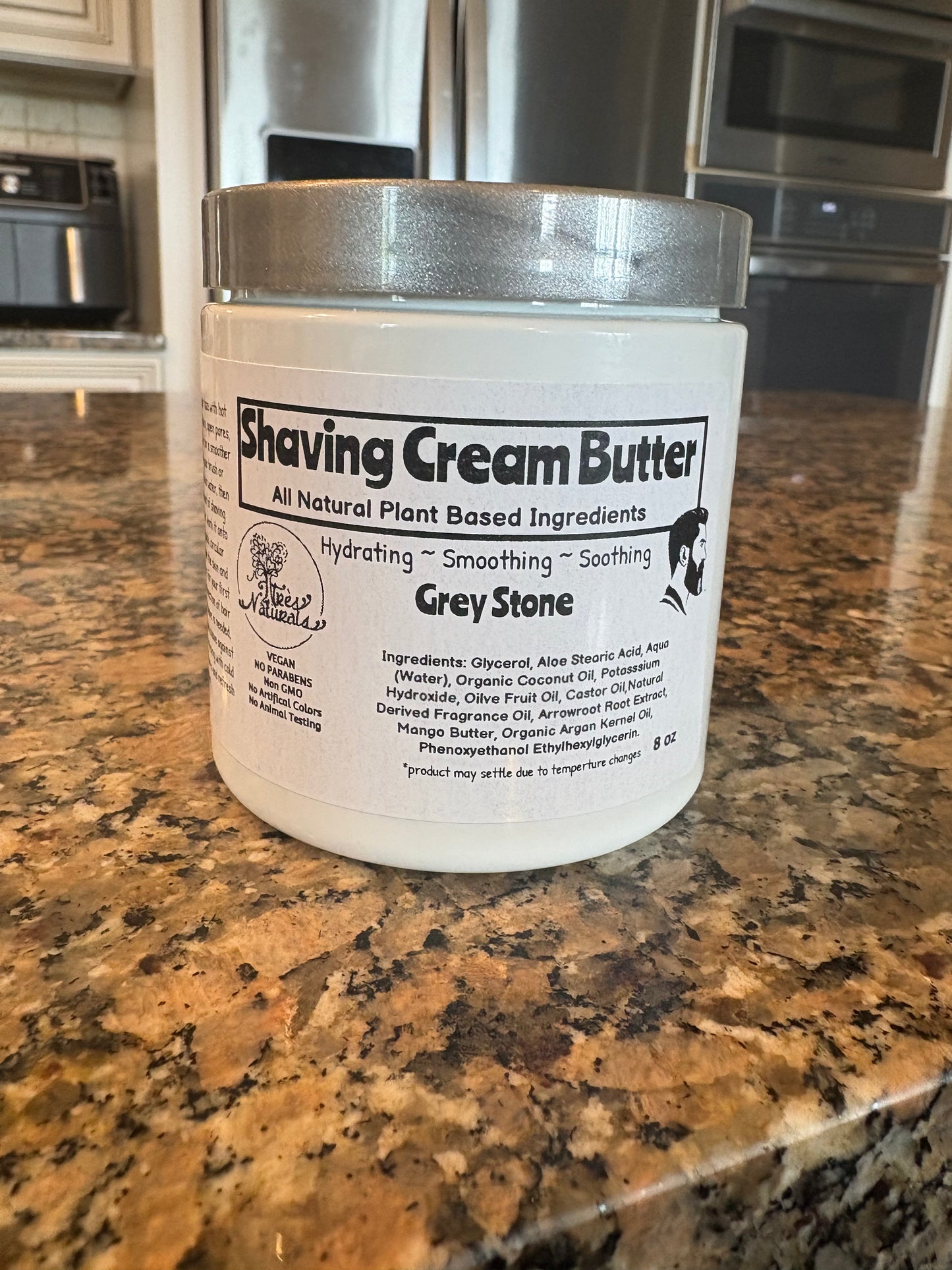 Shaving Cream Butter- Grey Stone