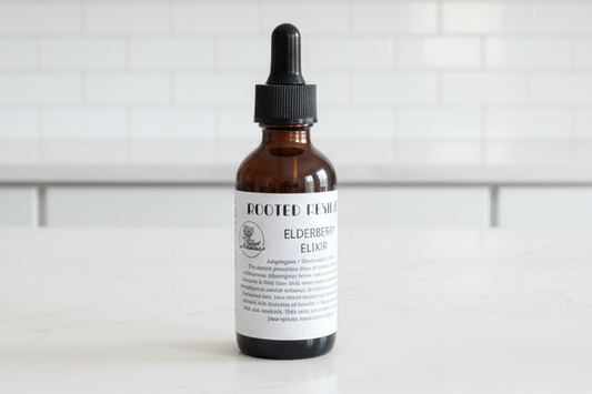 Elderberry: Rooted Resilience Elderberry Elixir 2oz