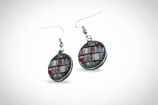 Jewelry: Handmade Book Lover Earrings/jewelry