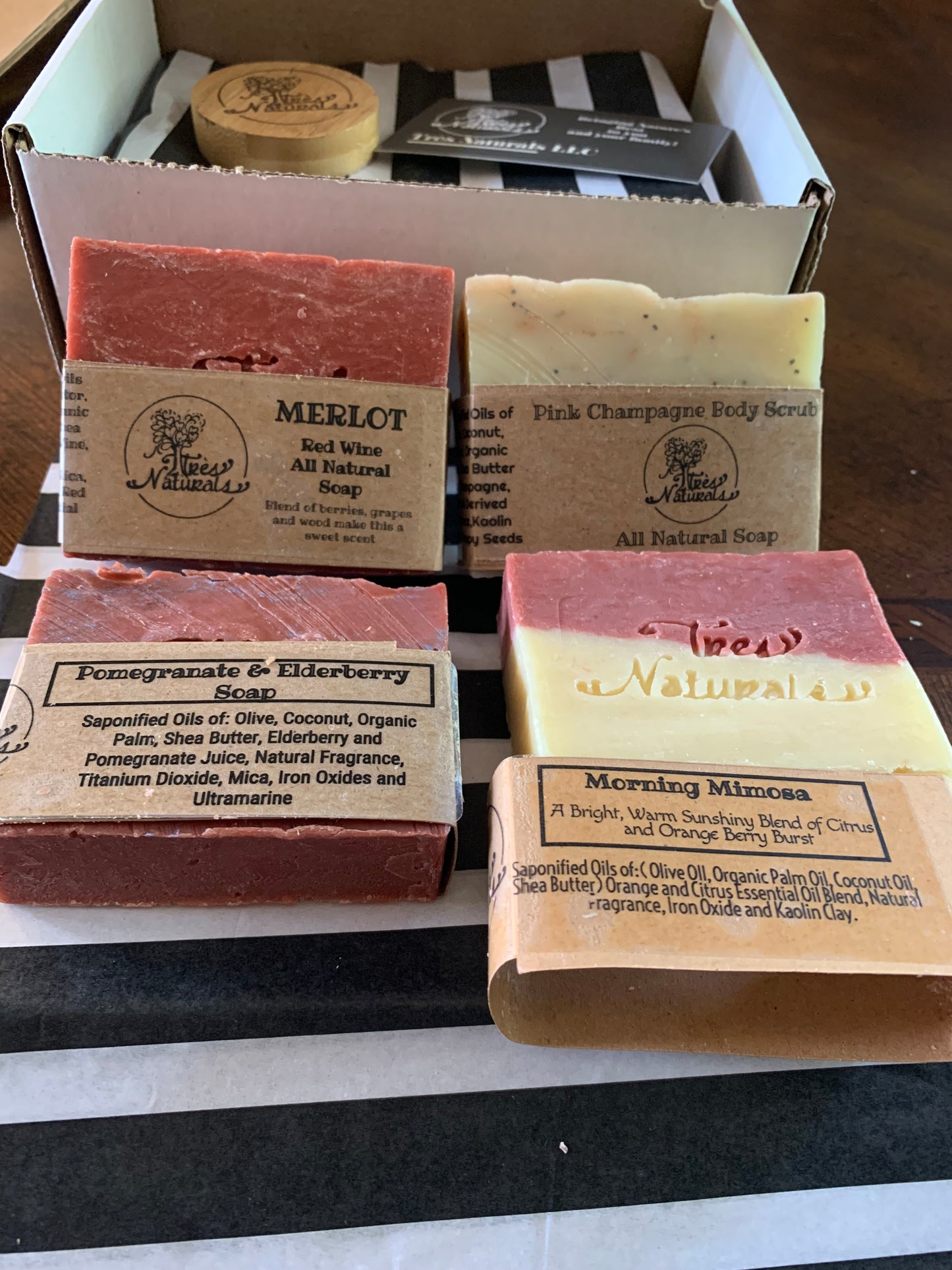 SOAP- all natural cold processed soap varieties