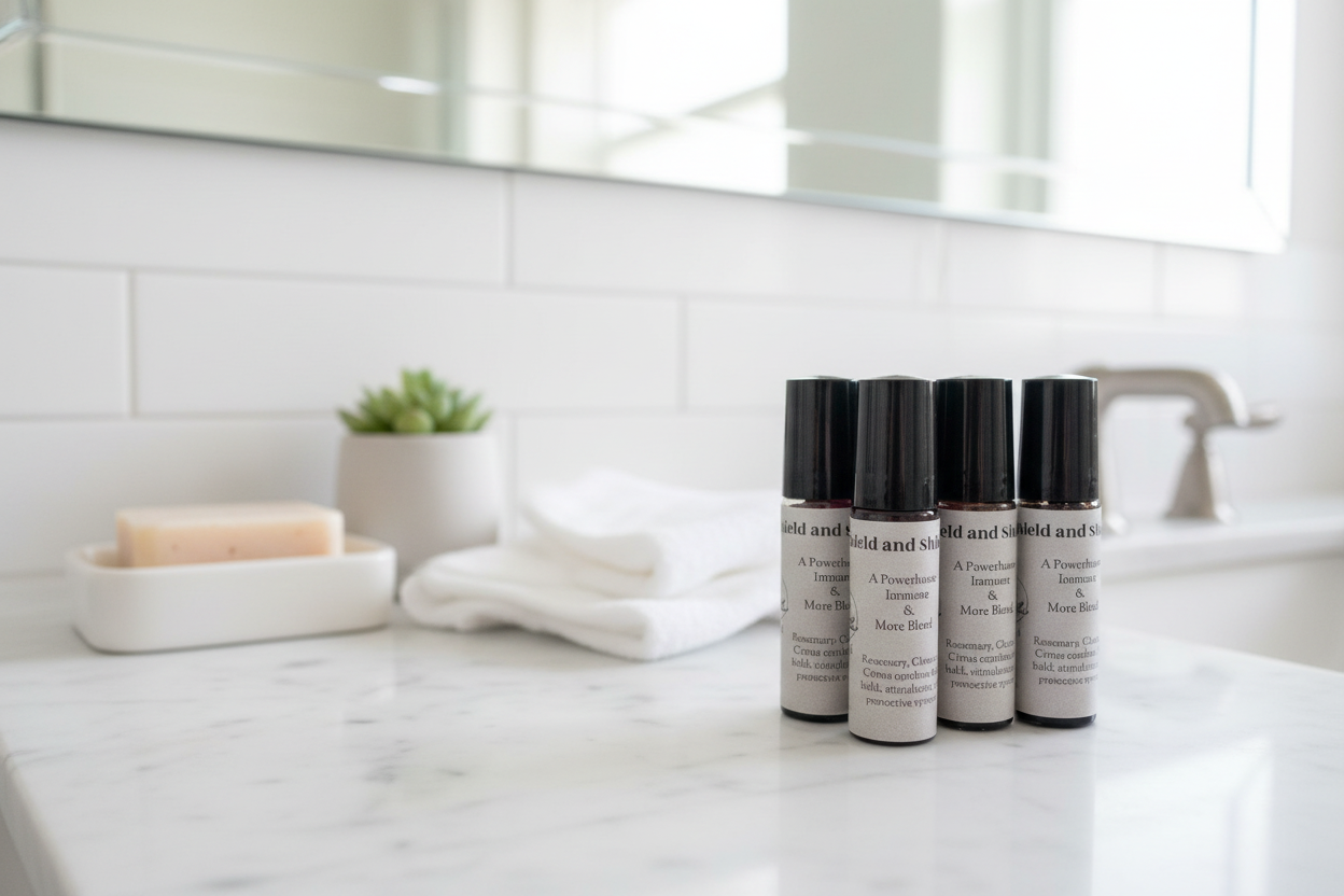 Essential Oil: Roll on Shield and Shine 10ml