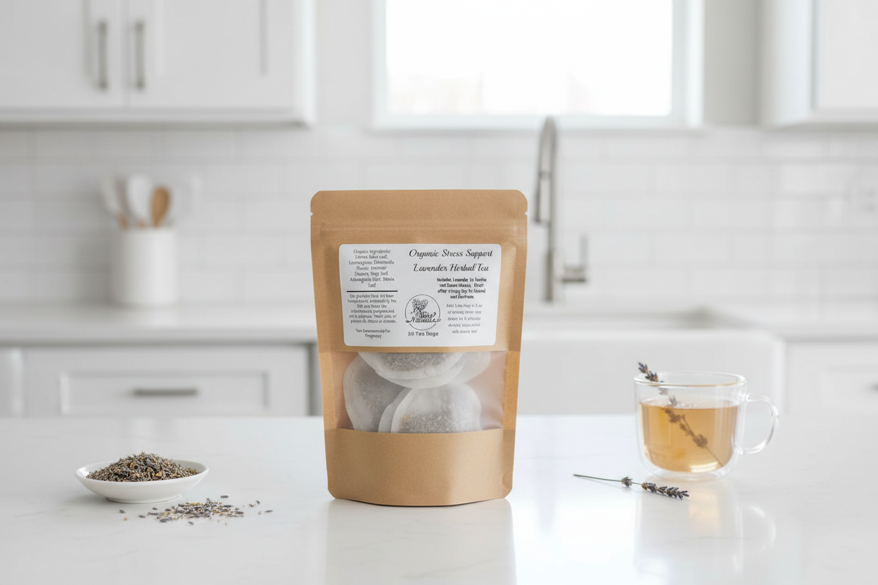 Tea: Stress Support – Lavender Herbal Tea