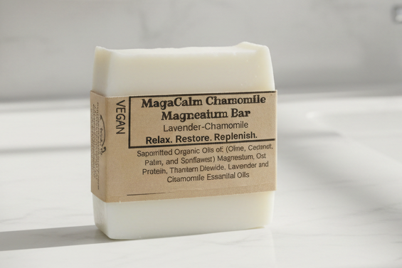 Soap/MagaCalm Chamomile magnesium Soap bar
