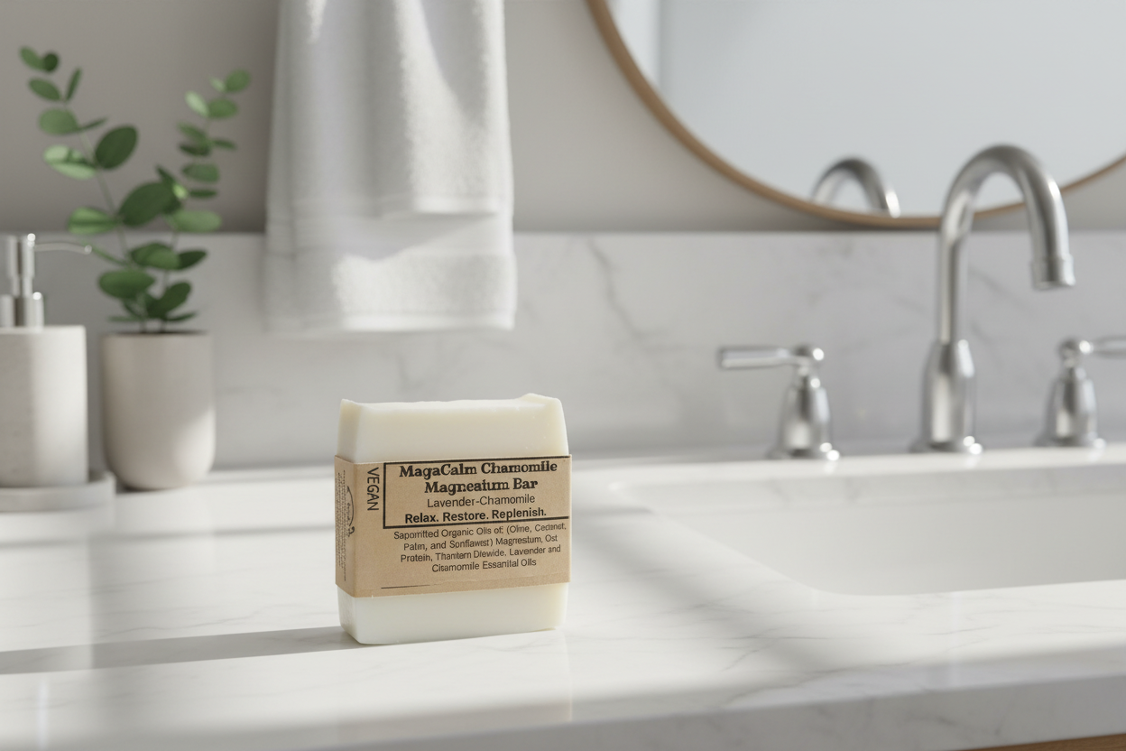 Soap/MagaCalm Chamomile magnesium Soap bar