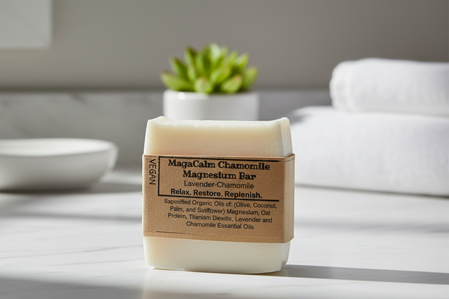Soap/MagaCalm Chamomile magnesium Soap bar