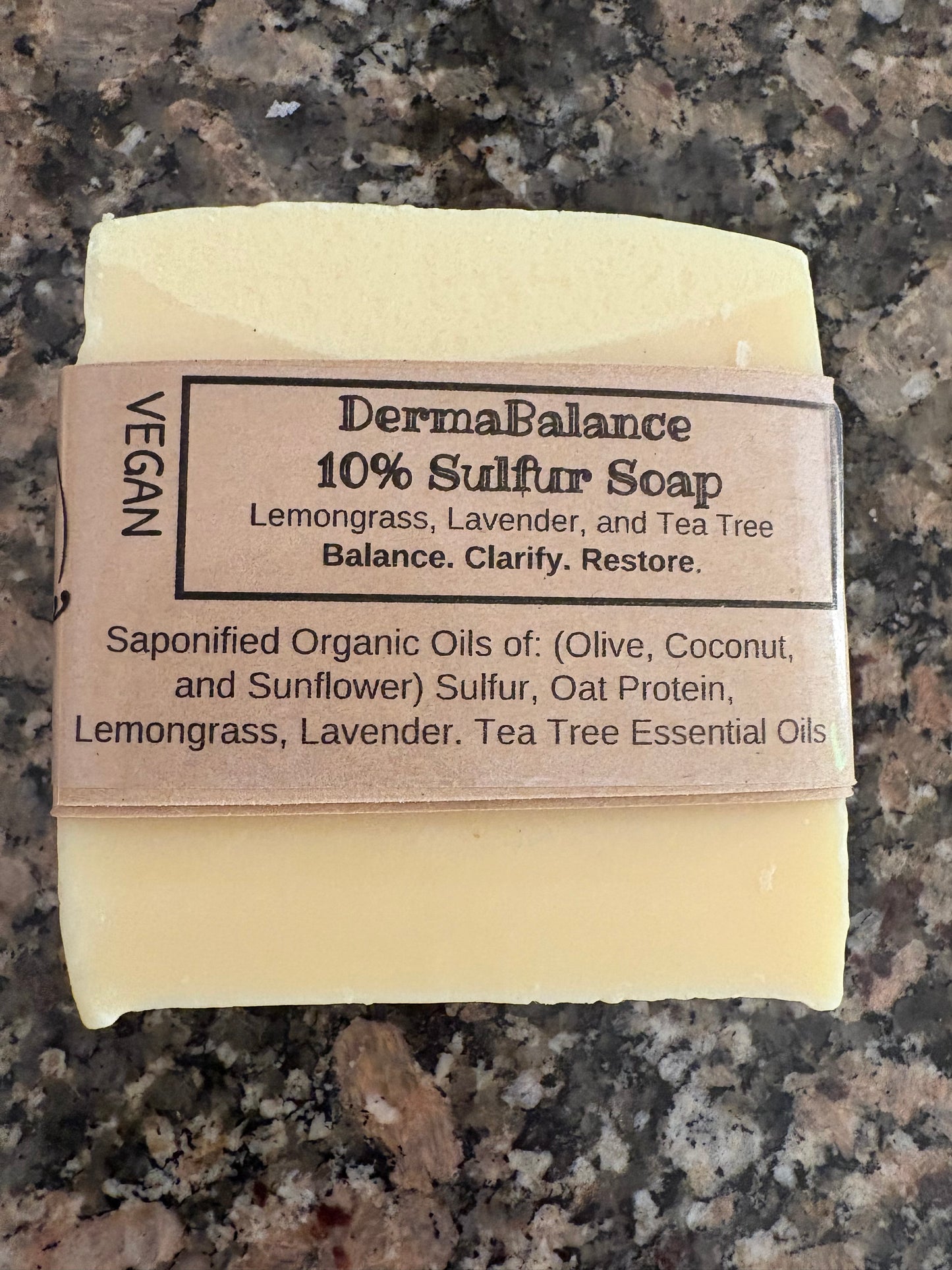 SOAP- all natural cold processed soap varieties