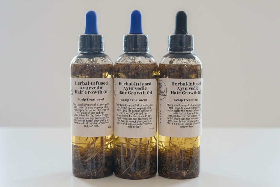 Hair: Herbal Infused Hair Growth Oil /Scalp Treatment 4 Oz