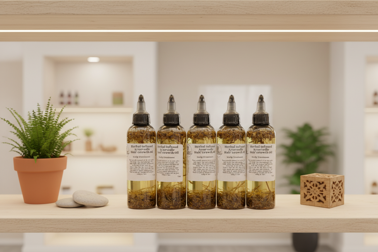 Hair: Herbal Infused Hair Growth Oil /Scalp Treatment 4 Oz