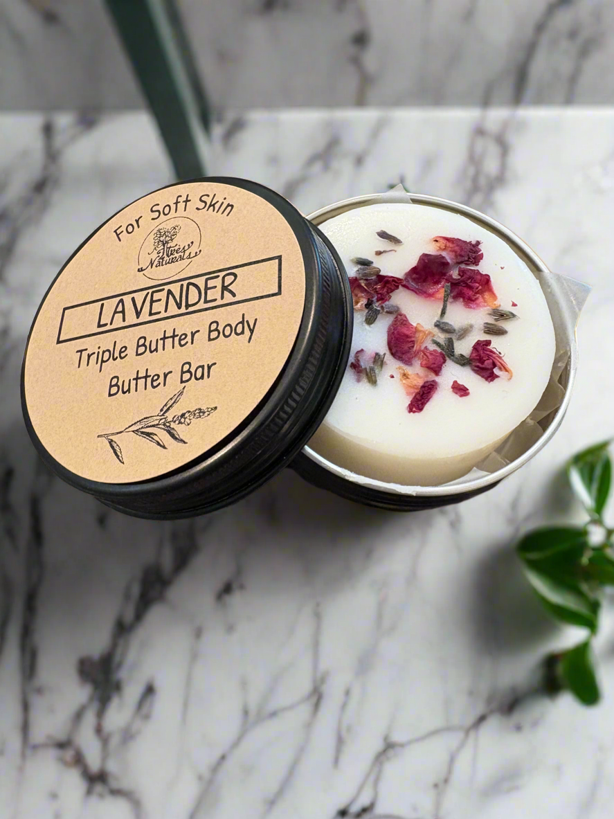 Triple Butter Body Butter Bar Lavender 2oz