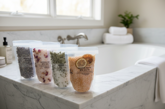 Bath: HERBAL BATH
SPA SALTS