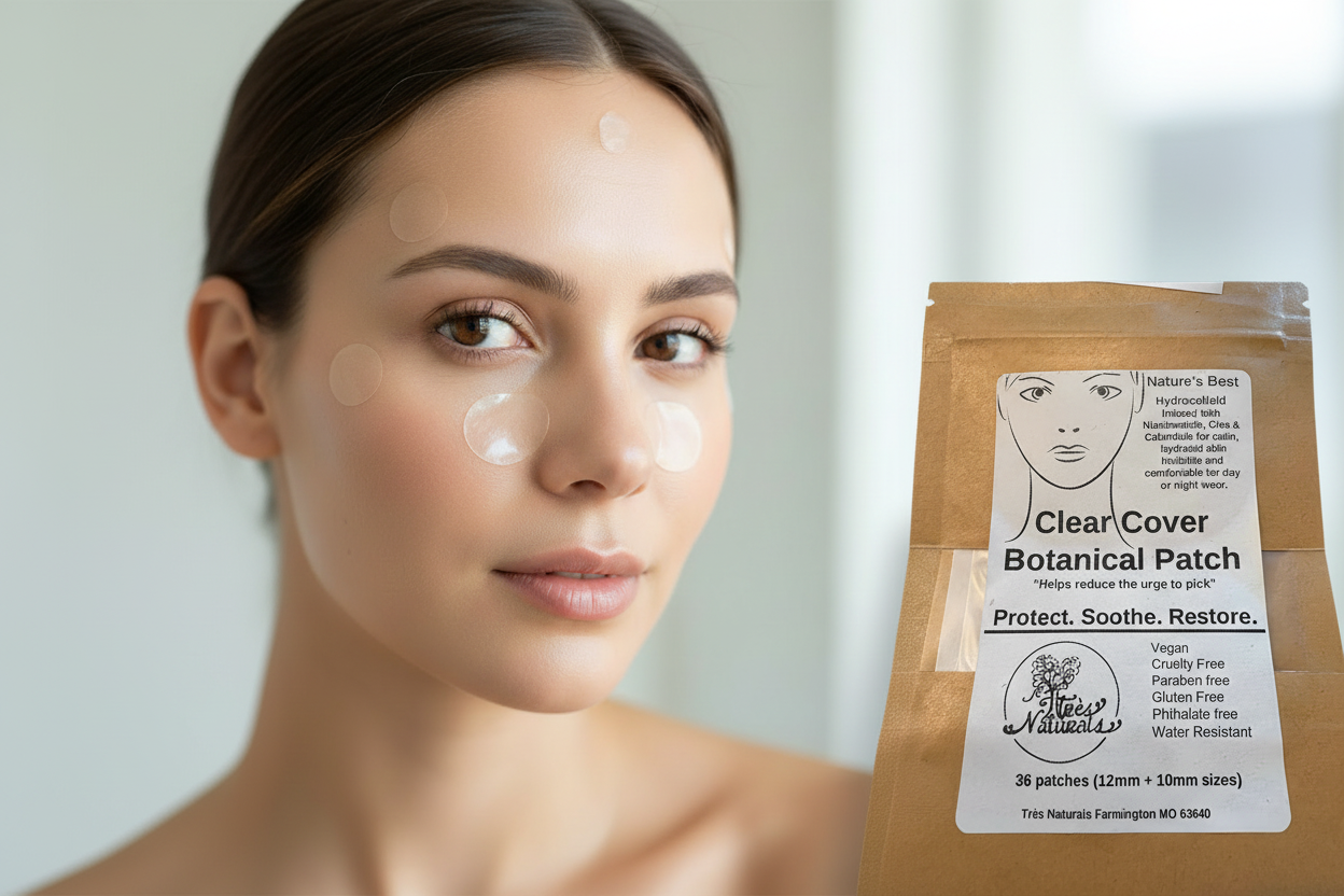 Blemish control: Clear Cover Botanical Patch pimple patch