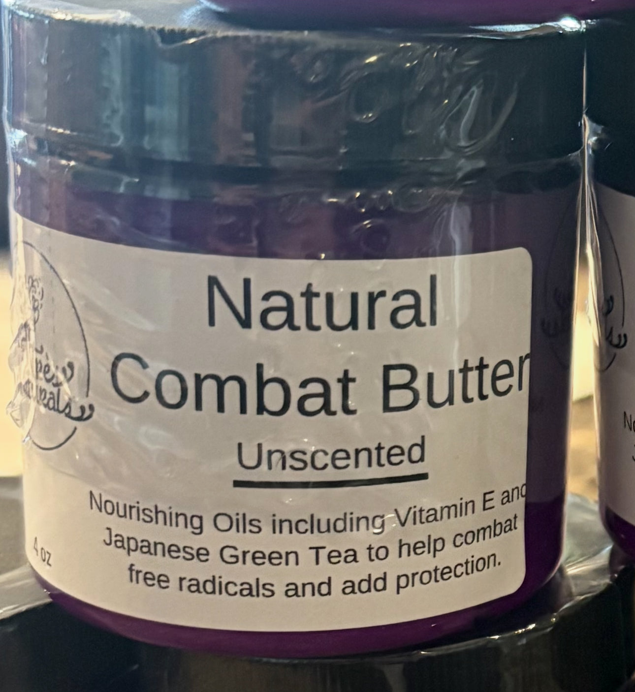 Lotion: Natural Combat Butter unscented