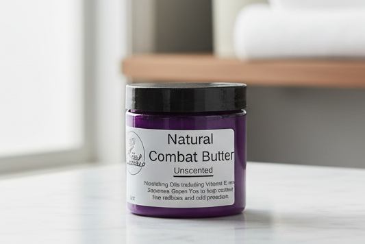 Lotion: Natural Combat Butter unscented