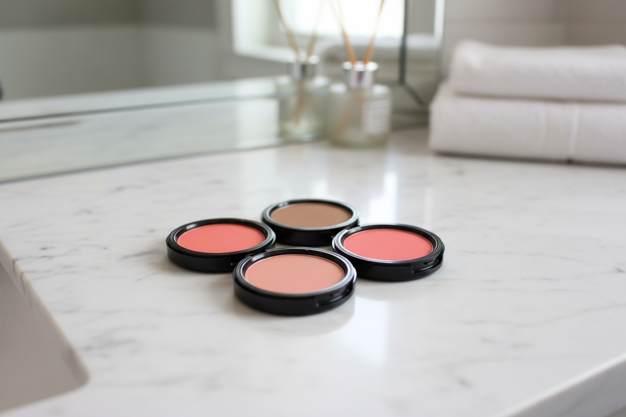 Makeup: Earth Minerals Blush 4 shades