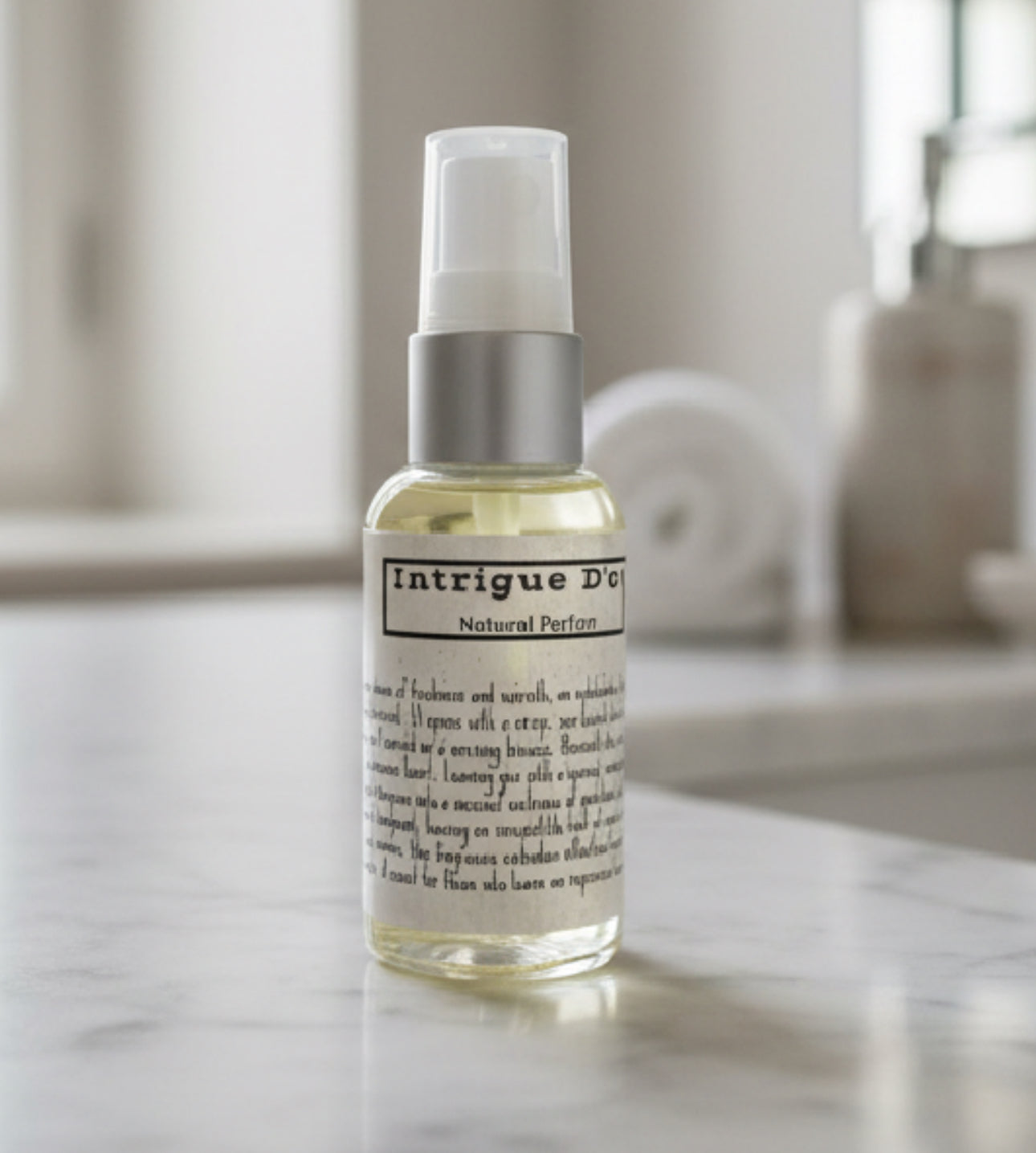 Perfume: Intrigue D’or Perfume 2oz