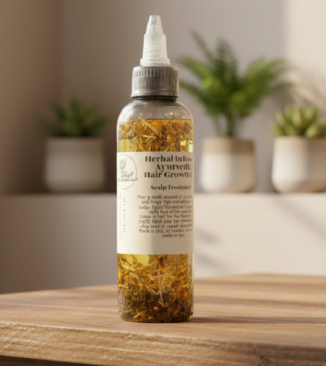 Hair: Herbal Infused Hair Growth Oil /Scalp Treatment 4 Oz