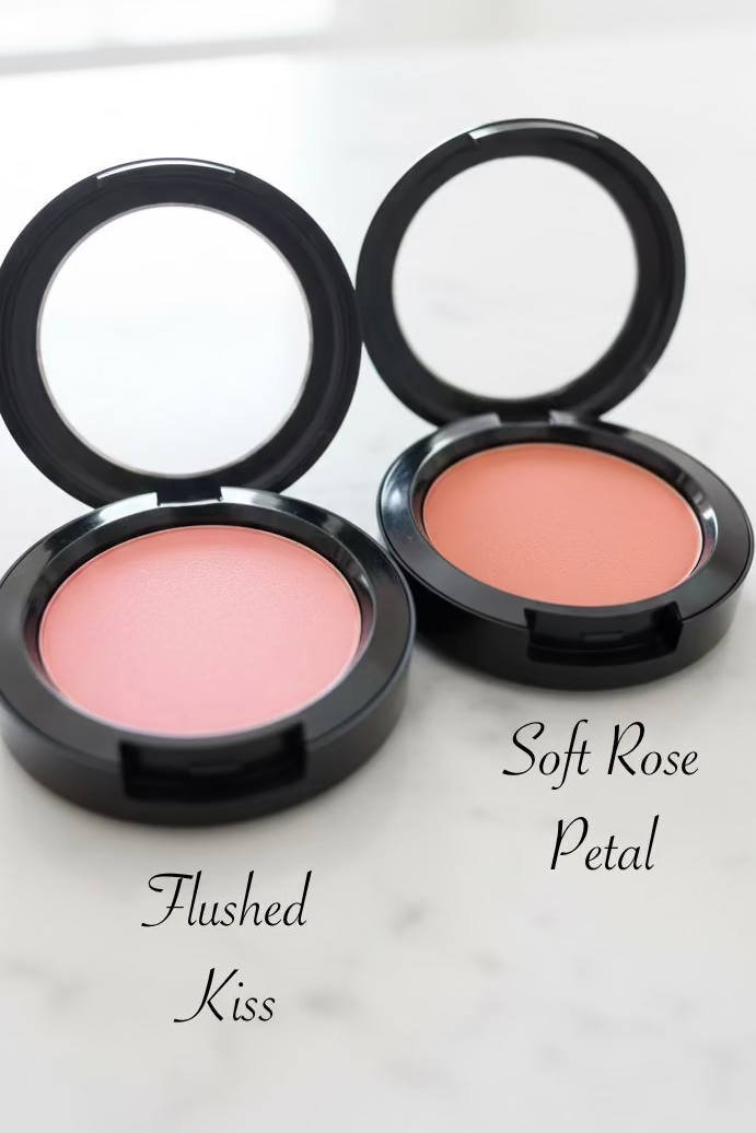 Makeup: Earth Minerals Blush 4 shades