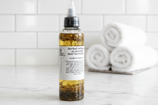 Hair: Herbal Infused Hair Growth Oil /Scalp Treatment 4 Oz