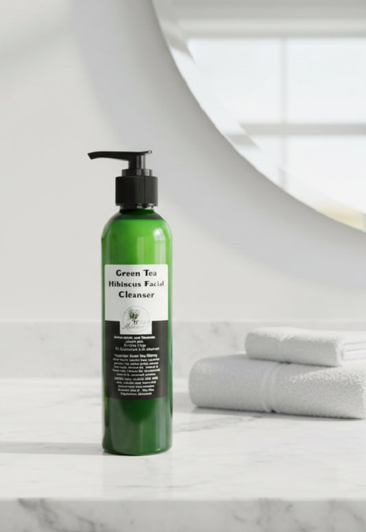 Face: Hibiscus Green Tea Facial Cleanser
