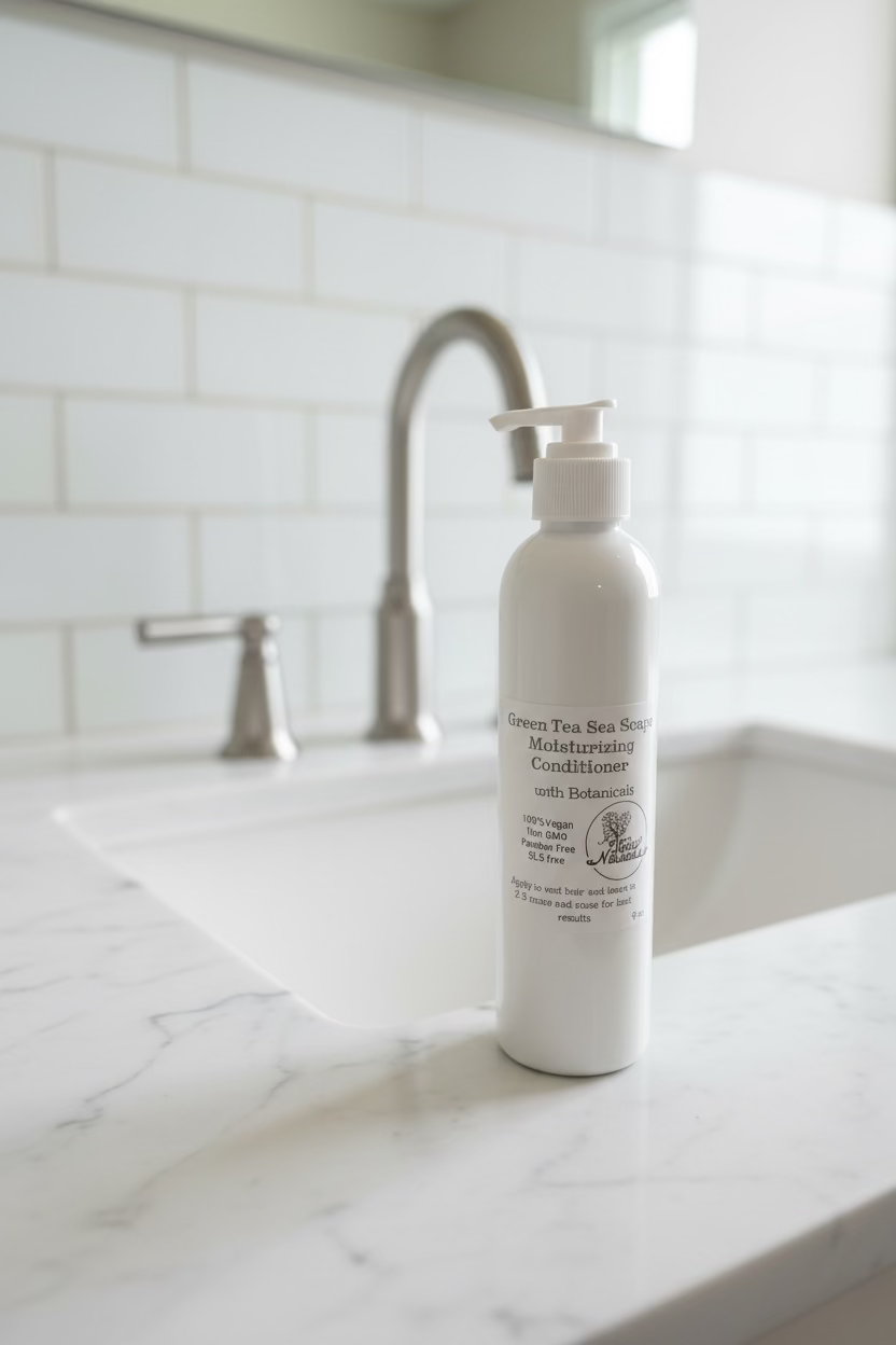 Hair: Green Tea Ginger Moisturizing Shampoo or Conditioner