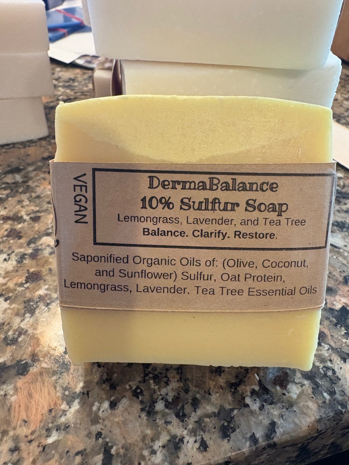 Soap/DermaBalance
10% Sulfur Soap
