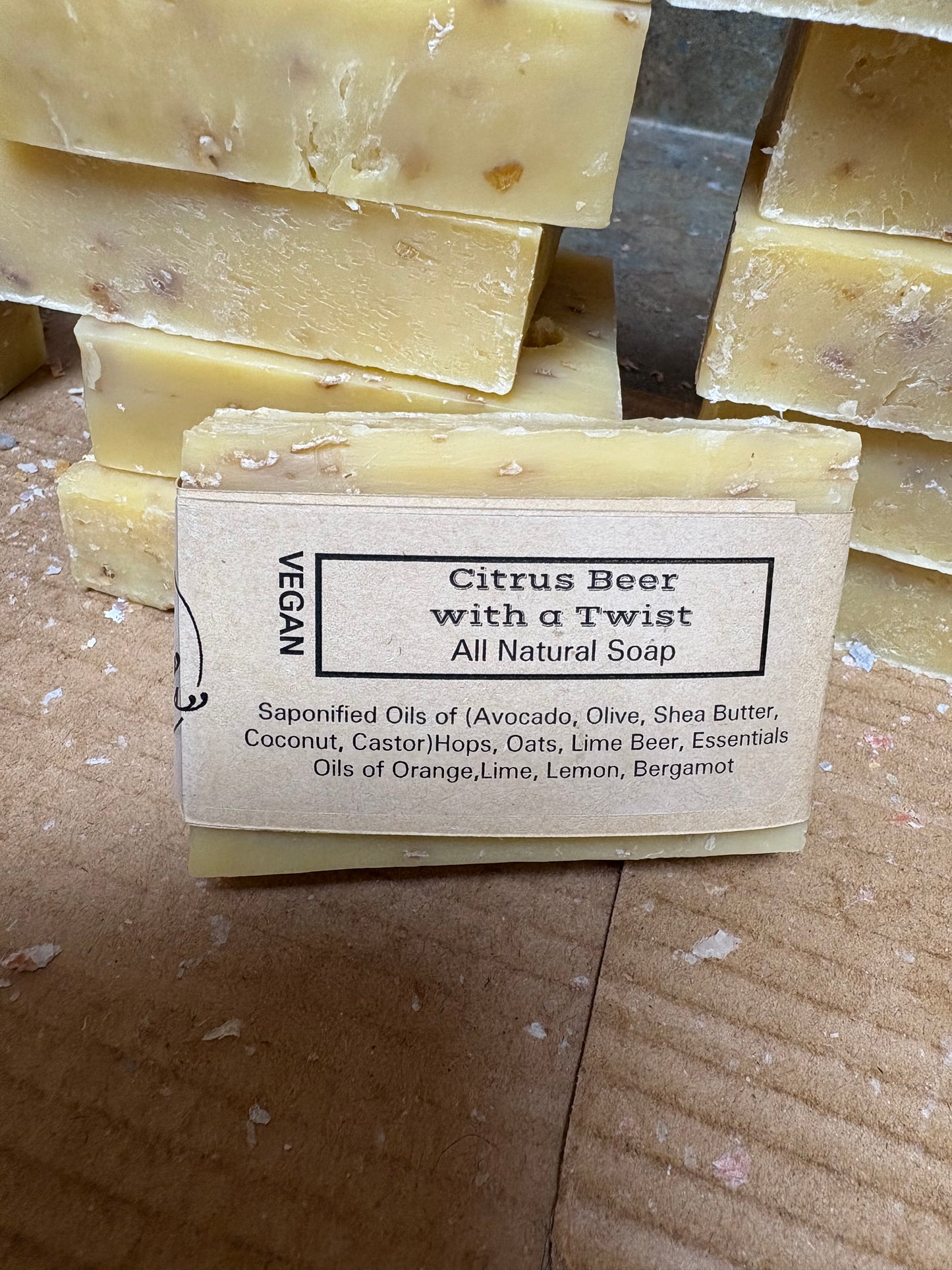 SOAP- all natural cold processed soap varieties