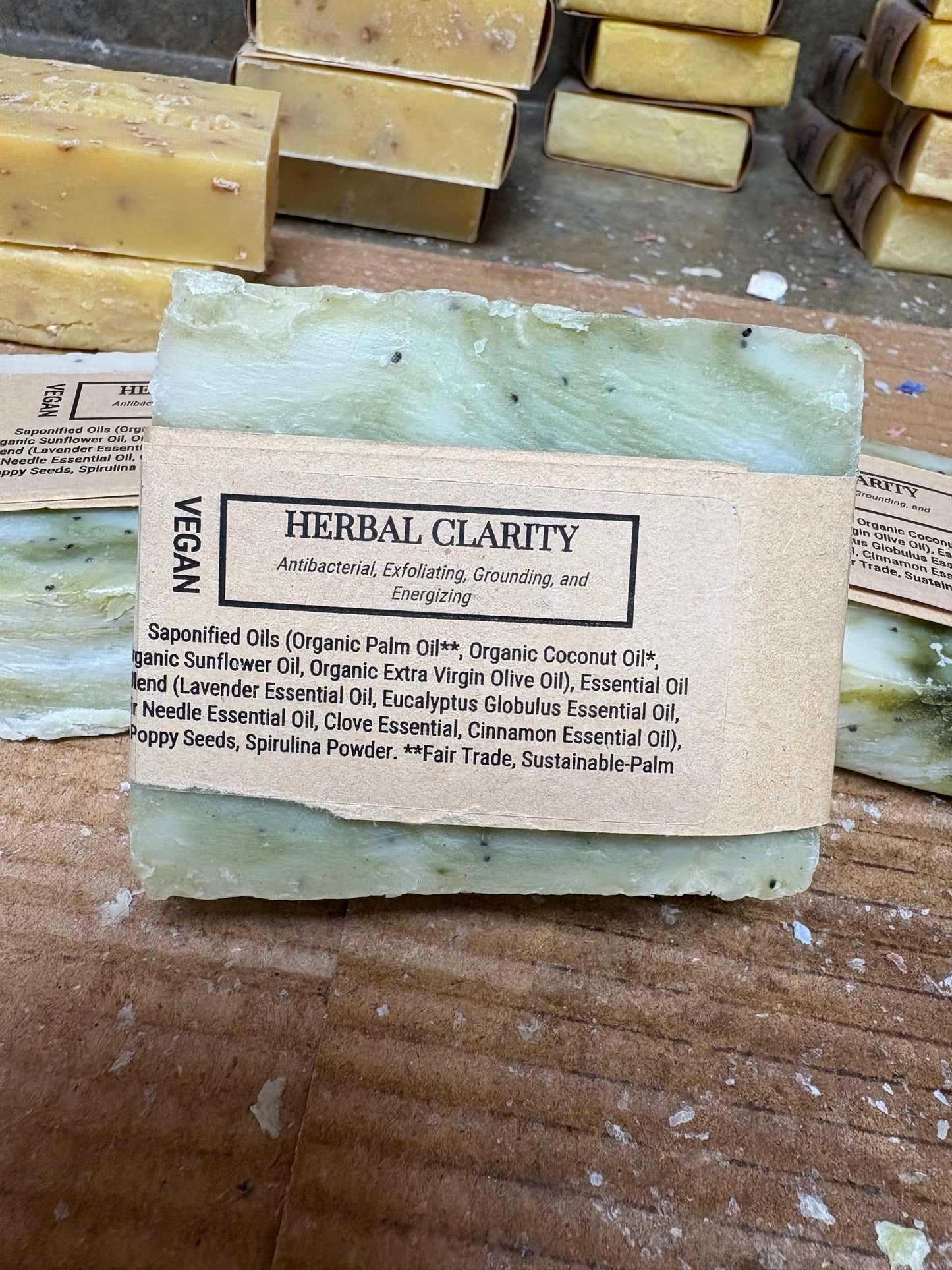 SOAP- all natural cold processed soap varieties