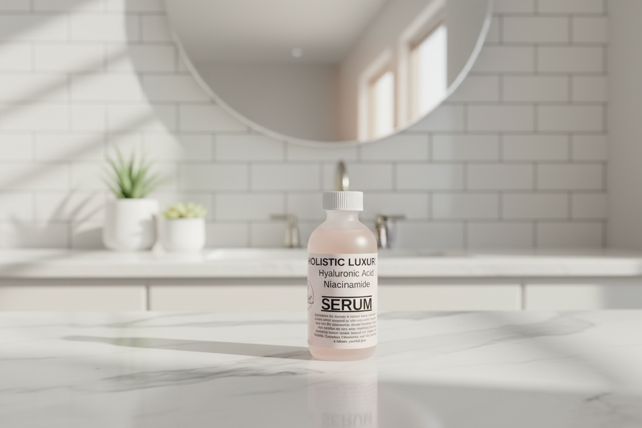 Face: Holistic Luxury Hyaluronic Acid + Niacinamide Serum