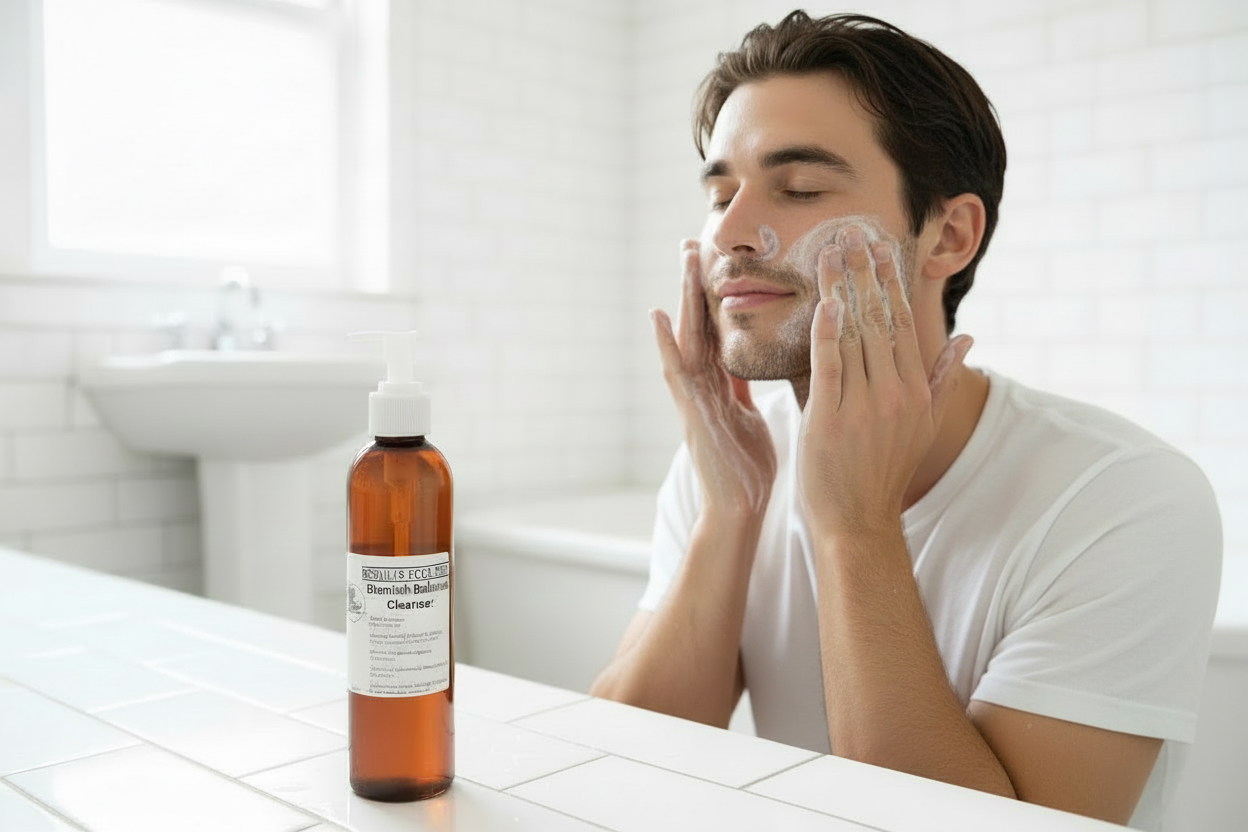 Face: Facial Wash Facial Cleanser (Results-Focused Blemish Balance Cleanser)